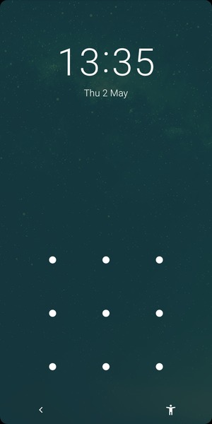 Your phone is now secure with a screen lock