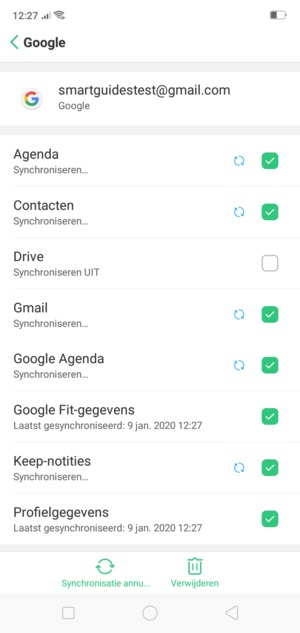 Uw contactpersonen van Google worden nu gesynchroniseerd met uw OPPO