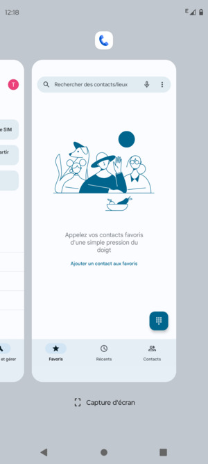 Faites glisser les applis vers le haut pour les fermer