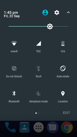 Turn off Wi-Fi and Bluetooth