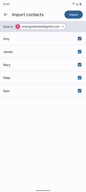 Select Import
