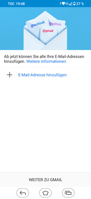 Wählen Sie E-Mail-Adresse hinzufügen