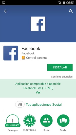 Seleccione INSTALAR