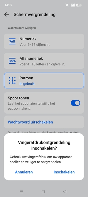Selecteer uw voorkeursoptie