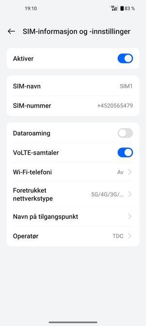 Velg Navn på tilgangspunkt