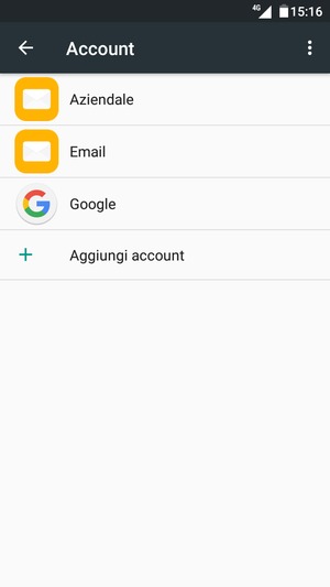 Seleziona Google