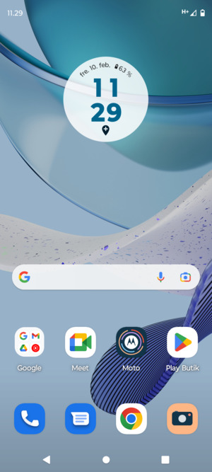 Swipe opad
