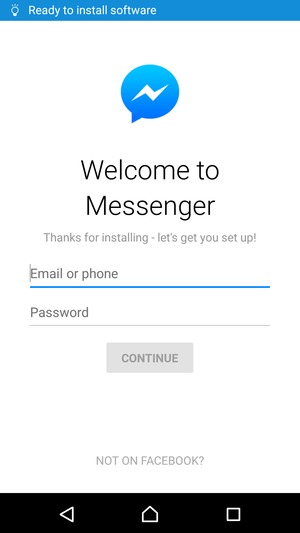 Your app is ready to use