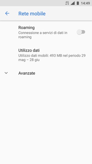 Seleziona Avanzate
