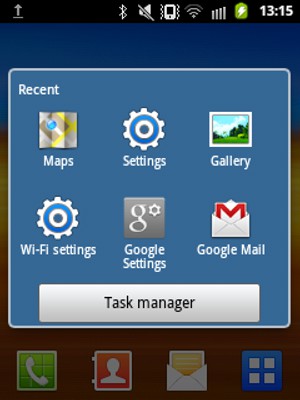 Select Task manager
