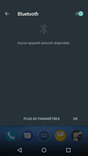 Désactiver le Bluetooth