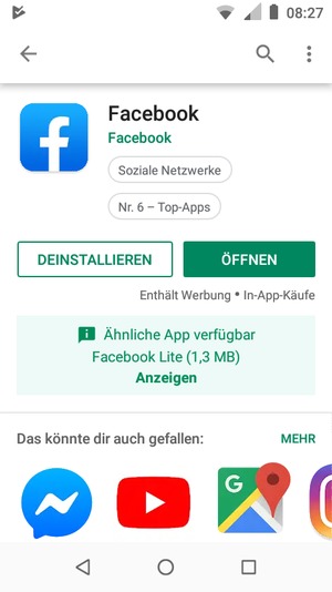 Wählen Sie ÖFFNEN