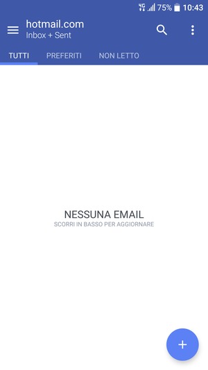 Il tuo Hotmail è pronto per l'uso