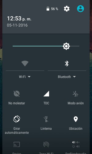 Desactive Wi-Fi y Bluetooth