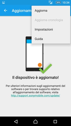 Seleziona Aggiorna