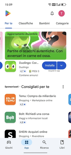 Seleziona Ricerca