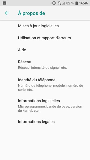 Sélectionnez Mises à jour logicelles