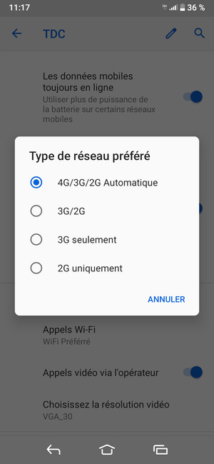 Sélectionnez votre option préférée