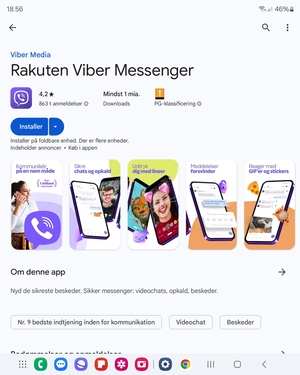 Vælg Installer