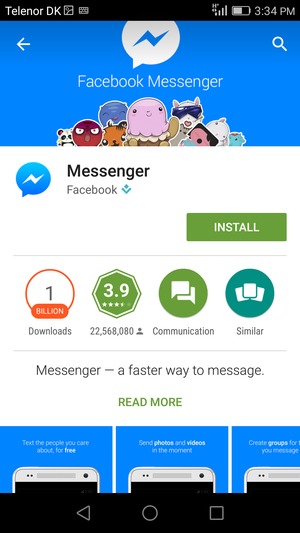 Select INSTALL