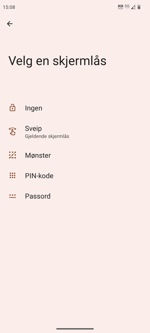 Velg Mønster