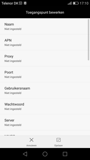 Voer mms-gegevens in