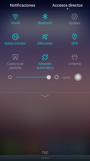 Desactive Wi-Fi y Bluetooth