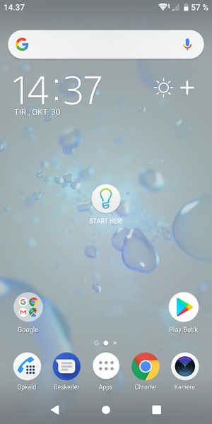 Vælg Apps