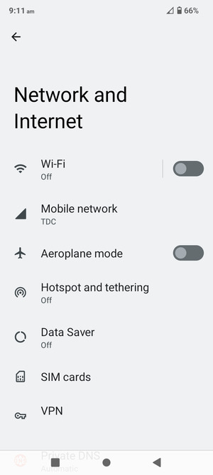 Select Mobile network