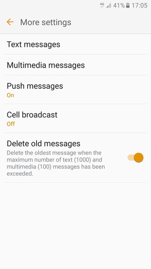 Select Text messages