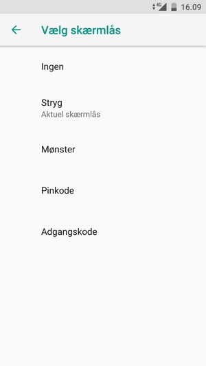 Vælg Mønster