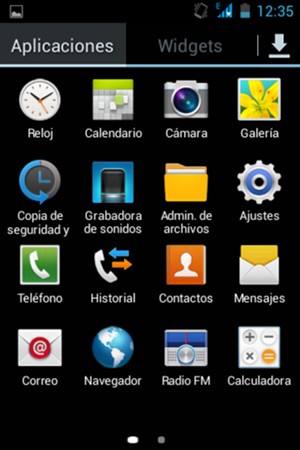 Seleccione Ajustes