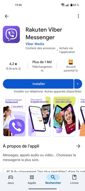 Sélectionnez Installer