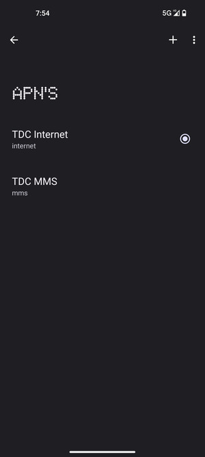 Uw telefoon is nu geïnstalleerd voor mms