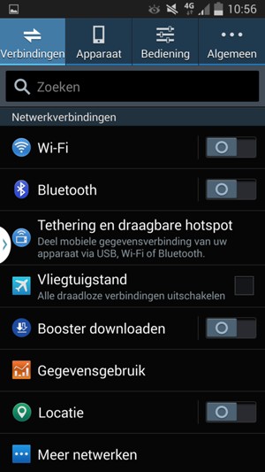 Selecteer Algemeen