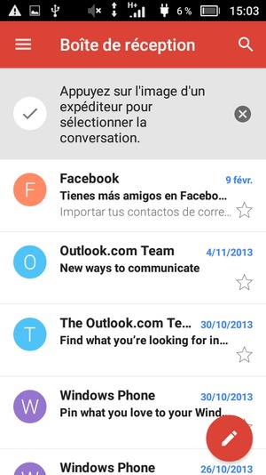 Votre messagerie Hotmail est prête à l'emploi