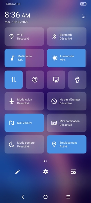 Activer le Luminosité auto