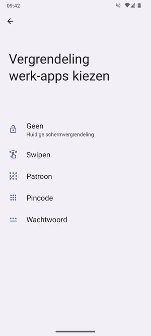 Selecteer Patroon