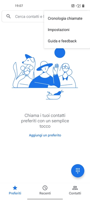 Seleziona Impostazioni