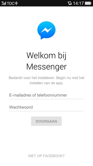 Uw app is klaar voor gebruik
