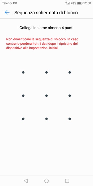 Disegna una sequenza di sblocco