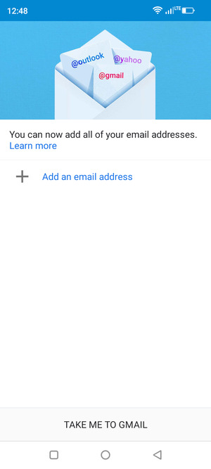 Select Add an email address