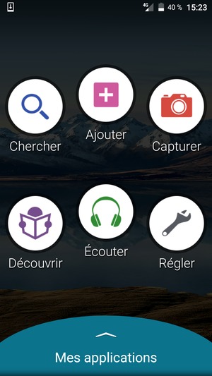 Sélectionnez Régler