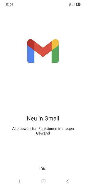Wählen Sie OK