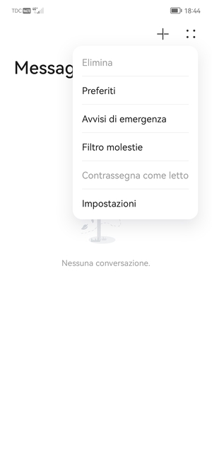 Seleziona Impostazioni