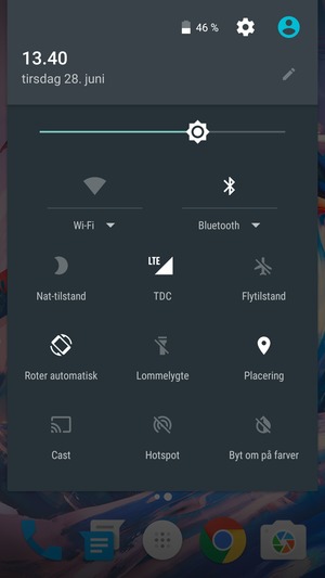 Slå Bluetooth fra