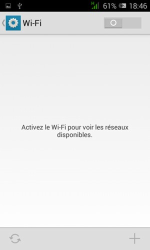 Activer le Wi-Fi