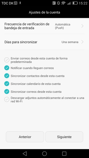 Seleccione Siguiente