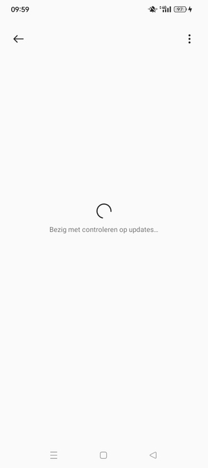 Wacht tot de zoekopdracht beëindigd is