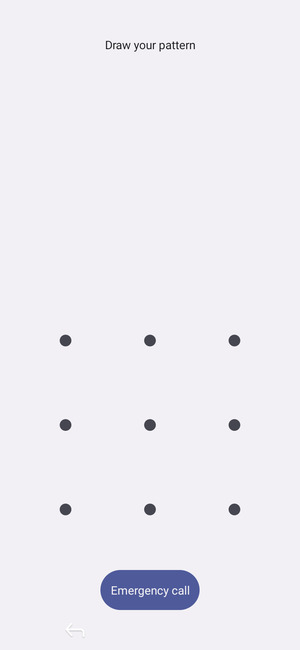 Your phone is now secure with a screen lock
